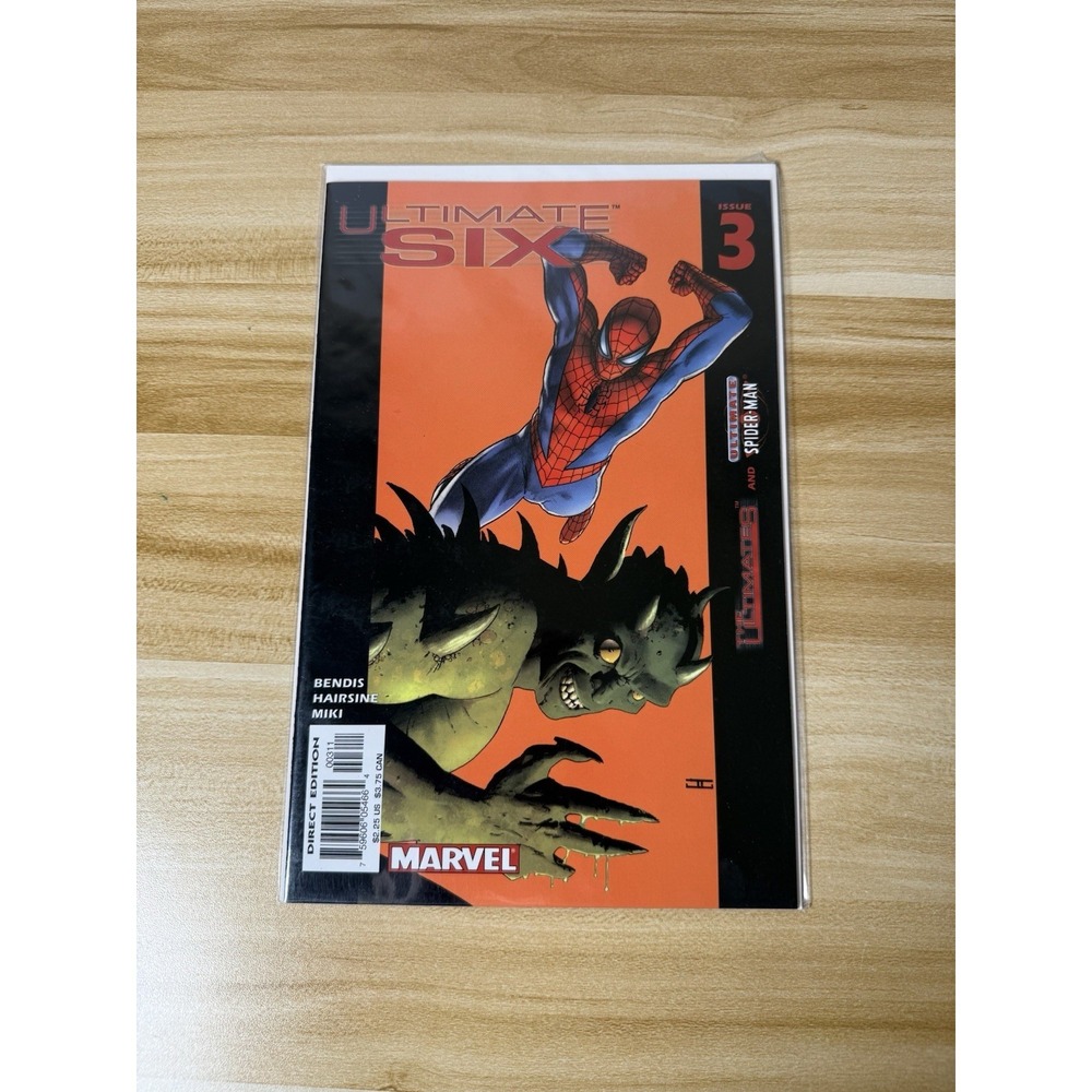 Ultimate Six 3 December 2003 Marvel Comics Comic Book Spider-Man